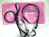 Miniature Horse / Sm Pony Custom Pad and Bridle Set -Pink Navaho Style