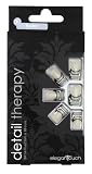 Elegant Touch Detail Therapy Nautical Glued False Nails