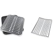 Whirlpool W10123240 Premium Broil Pan and Roasting Rack