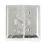 : Sierraplex Stainless Steel Wallplate (SS2CC10)