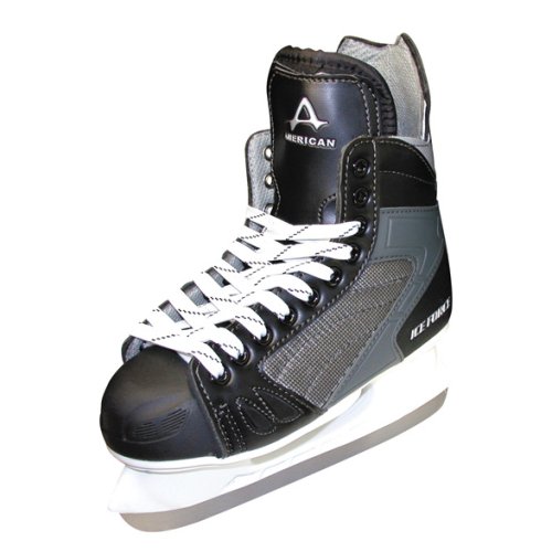Boys American Ice Force Hockey Skate - Black (13)