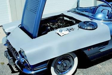 1958-62 Corvette Fender Aprons C1 59 60 61