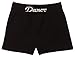 Capezio Little Girls' Short With Rhinestone Applique, Black, Intermediate (6-8)
