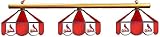 St. Louis Cardinals Pool Table Light - Stained Glass Shades