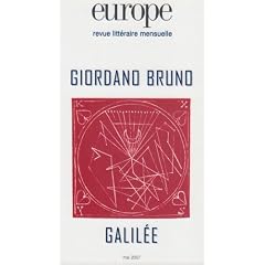 Europe, N� 937 : Giordano Bruno, Galil�e