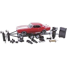 Die-Cast 1:18 Scale GM Logo Trailer and Tool Accessory Kit - Model# G1800148
