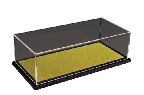 Dickie-Schuco 413319026 - True Scale - Acrylglasvitrine Concourse d' Elegance, f&uuml;r Modelle 1:18, Boden: 34 x 17 x 1,5 cm, Haube: 32,5 x 15,5 x 9,5 ...