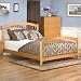 Atlantic Furniture King Windsor Bed Matching Footboard White Windsor Bed with Matching Footboard