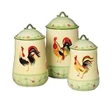 Pfaltzgraff Daybreak 3-Piece Sealed Canister Set