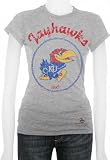Kansas Jayhawks Women's Oxford Circle Cube T-Shirt