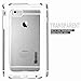iPhone 6 / iPhone 6S Case - Poetic [Atmosphere Series] - [Lightweight] [Slim-Fit] Slim-Fit Tranparent Hybrid Case for Apple iPhone 6 /iPhone 6S 4.7inch Clear/White (3 Year Manufacturer Warranty From Poetic)