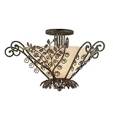 6002 - French Garden Semi-Flush