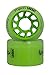 Atom Poison Savant Skate Wheels Green Set of 8