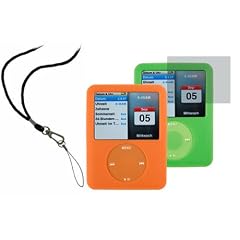 Artwizz SeeJacket Silikon H�llen 2er Pack f�r Apple iPod nano 3. Generation orange/gr�n