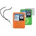 Artwizz SeeJacket Silikon H�llen 2er Pack f�r Apple iPod nano 3. Generation orange/gr�n