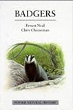 Badgers (Poyser natural history)