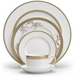 Vera Wang Wedgwood Vera Lace Gold 5-Piece Dinnerware Place Setting
