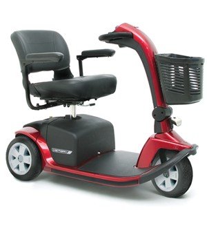 Victory 10 3-Wheel Scooter with Vinyl Black Seat