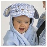 CoCaLo Hooded Baby Blanket - Blue Puppy