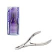 Tweezerman Professional Cobalt 1/2 Jaw Stainless Steel Cuticle Nipper Nail 3186