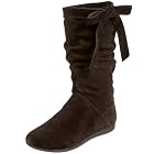 White Mt. Flirt Flat Scrunch Boot