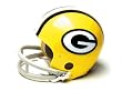 Green Bay Packers (1961-79) Miniature Replica NFL Throwback Helmet w/2-Bar Mask