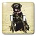 Dogs Labrador Retriever - Labrador Retriever - Light Switch Covers - double toggle switch