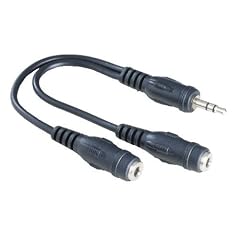 Hama Audio-Adapter 3,5-mm-Klinken-St.Stereo -2 x3,5-mm-Klinken-Kupp. Stereo