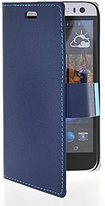 MOONCASE Flip Leather Wallet Card Pouch Stand Back Case Cover For HTC Desire 616 (D616W) Blue
