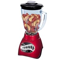 Oster 12-Speed Blender - Metallic Red