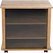Solid Hardwood Audio Cabinet