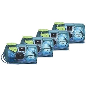 Fujifilm Quick Snap Waterproof 35mm Single Use Camera (4 Pack)