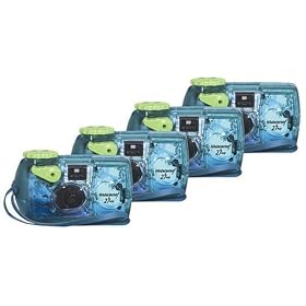 Click here to buy Fujifilm Quick Snap Waterproof 35mm Single Use Camera (4 Pack) by Fuji.