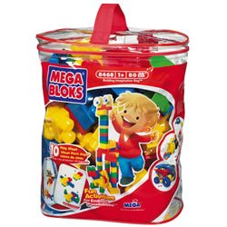 MEGA Bloks Building Imagination Bag Classic 80 pcs
