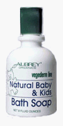 Aubrey Organics Natural Baby and Kids Bath Soap (8 oz)