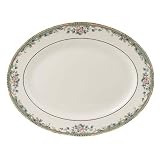 Lenox Spring Vista Gold Banded Ivory China 16 Oval Platter