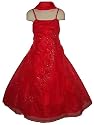 CLEARANCE New Sparkle Organza Pageant Flower Girl Dress with Shawl (Assorted Colors Available)
