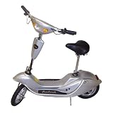 Silver Deluxe Electric Scooter