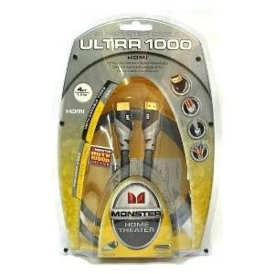 4' Ultra 1000 HDmi Video Cable by Monster