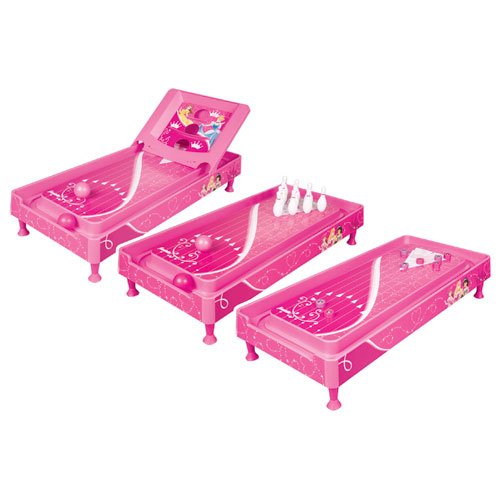 Franklin Sports Disney Princess Mini 3 in 1 Table Top Game