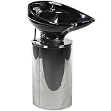 Silver Free Standing Shampoo Unit