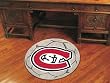 Saint Cloud State Huskies 29" Round Soccer Ball Floor Mat (Rug)