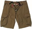Baggy Russet Vintage Paratrooper Style Cargo Shorts