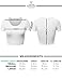 FPT Womens Basic Short Sleeve Crewneck Crop Top