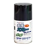 アトムハウスペイント 水性スプレー 100ML ブラックグレー