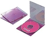 ELECOM CFC-01PU02 スリムCDケース(3枚パック)