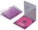 ELECOM CFC-01PU02 スリムCDケース(3枚パック)