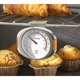 Salter 503 ORSSCR orange/stainless steel gourmet thermometers