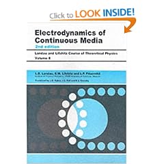 Electrodynamics of Continuous Media: v. 8 (Course of Theoretical Physics)