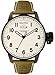 Nautica Men's Stainless Steel case Leather Strap Watch
